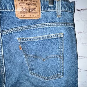 Vintage 1994 orange tab Levi’s‎ 517 jeans size 40x32